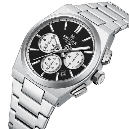 Naviforce Watch For Men NF8048G-S-B-S