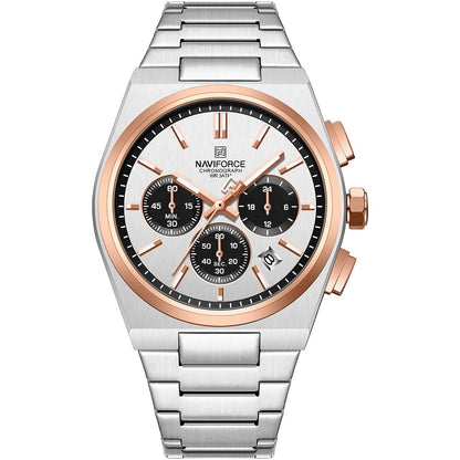 Naviforce Watch For Men NF8048G-S-W-RG