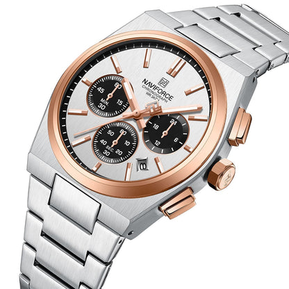 Naviforce Watch For Men NF8048G-S-W-RG