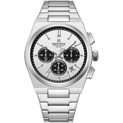 Naviforce Watch For Men NF8048G-S-W-S