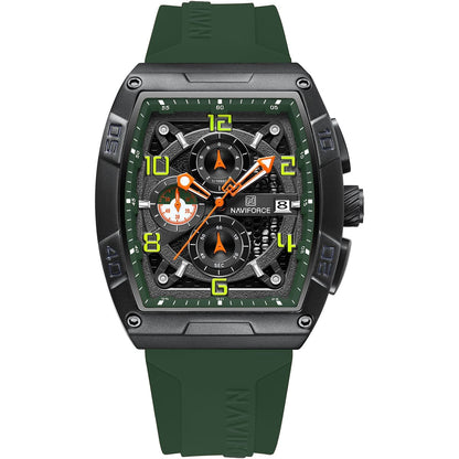 Naviforce Watch For Men NF8052-B-GN-GN