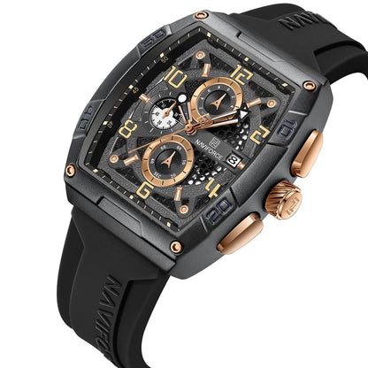 Naviforce Watch For Men NF8052-B-RG-B