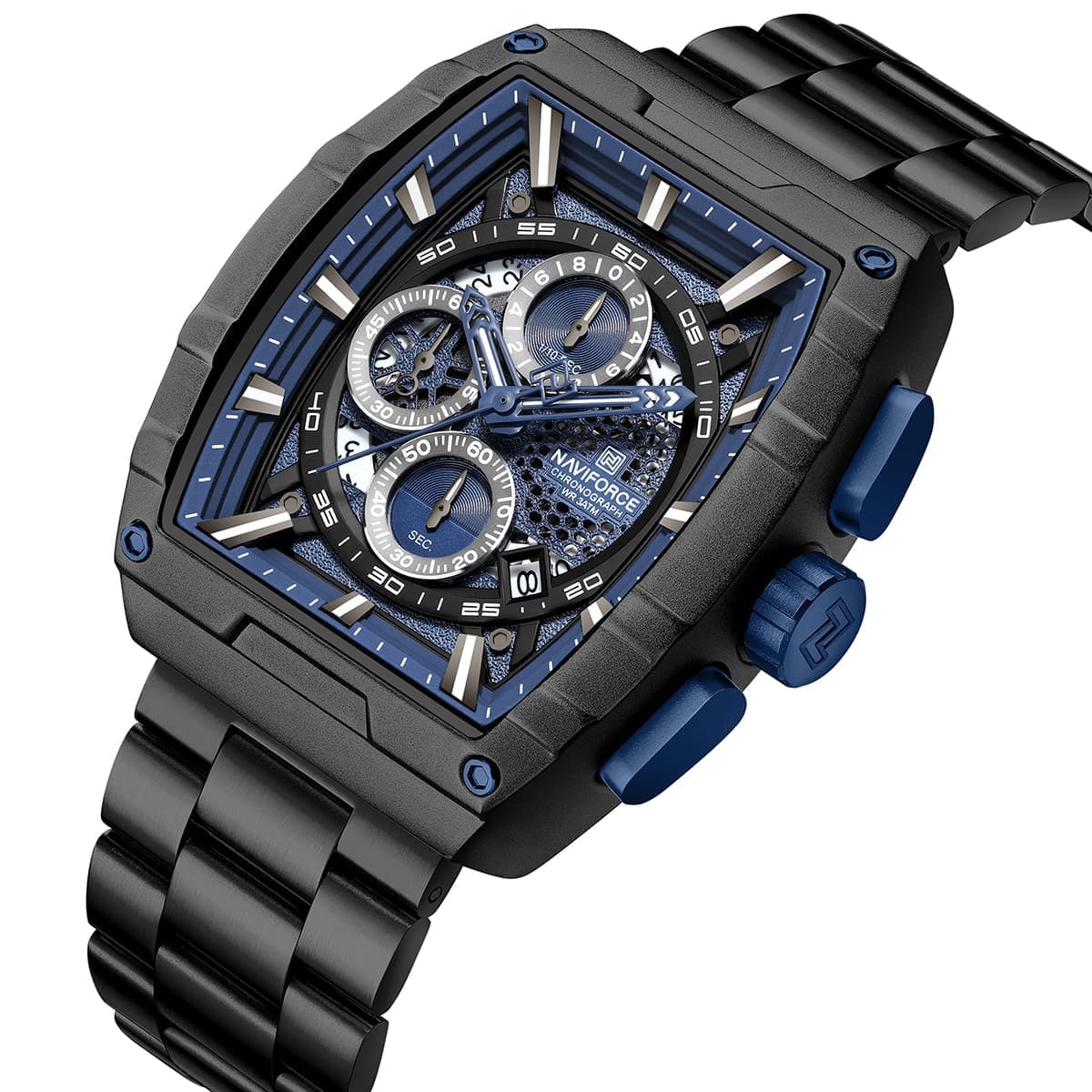 Naviforce Watch For Men NF8066-B-BE-B