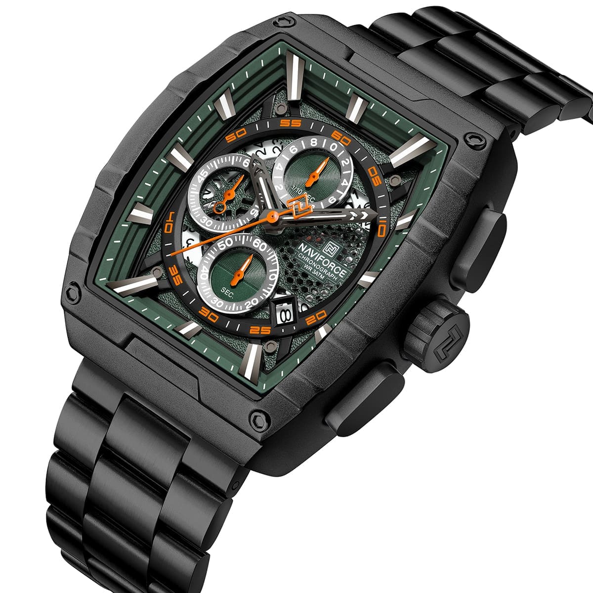 Naviforce Watch For Men NF8066-B-GN-B
