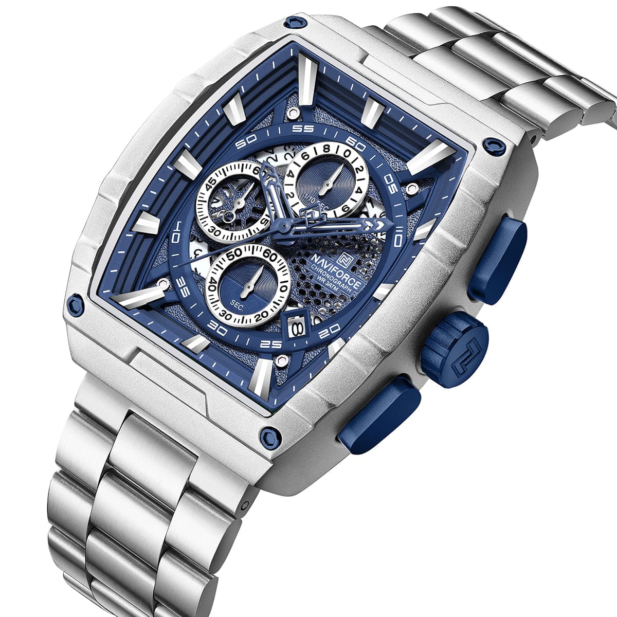 Naviforce Watch For Men NF8066-S-BE-S
