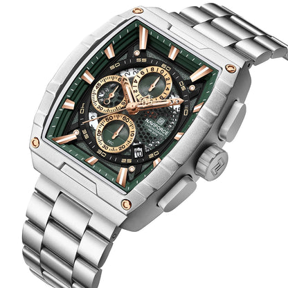 Naviforce Watch For Men NF8066-S-GN-S