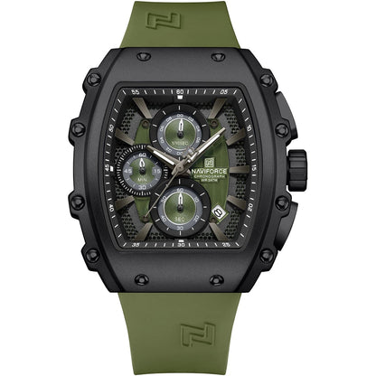 Naviforce Watch For Men NF8070-B-GN-GN