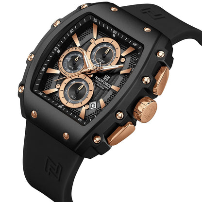 Naviforce Watch For Men NF8070-B-RG-B