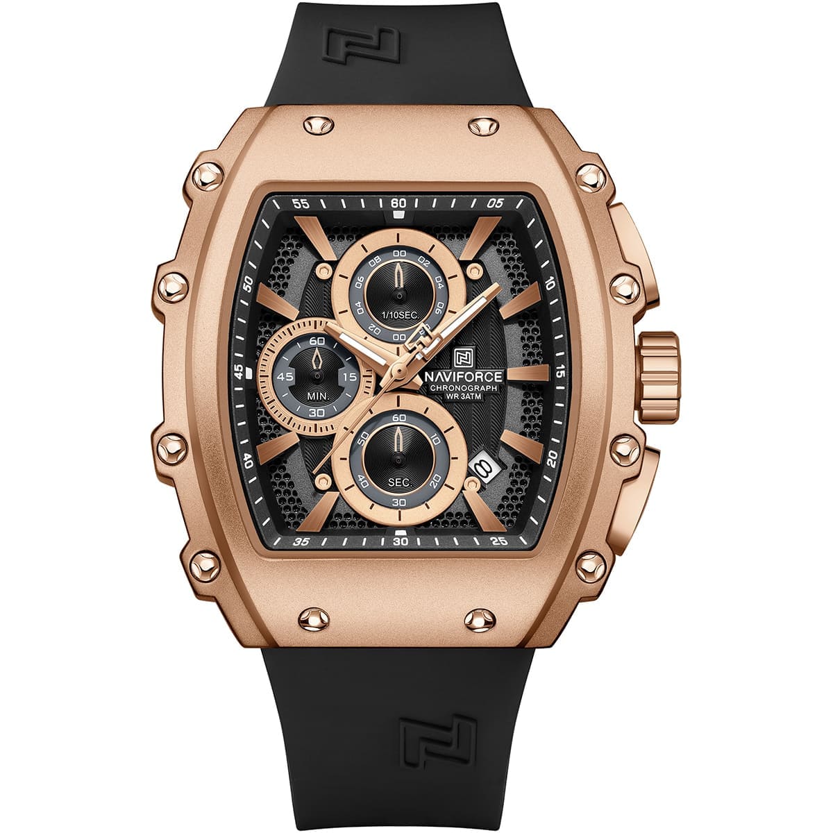 Naviforce Watch For Men NF8070-RG-B-B