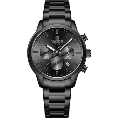 Naviforce Watch For Men NF8076-B-B-B