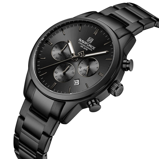 Naviforce Watch For Men NF8076-B-B-B