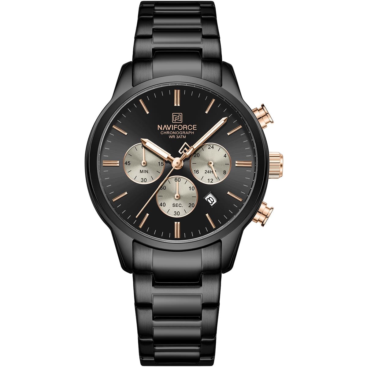 Naviforce Watch For Men NF8076-B-RG-B