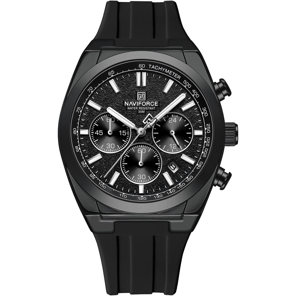 Naviforce Watch For Men B/B/B