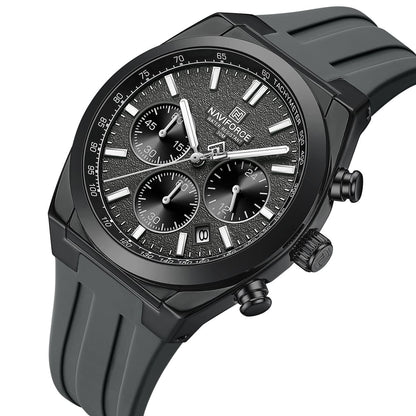 Naviforce Watch For Men B/GY/GY
