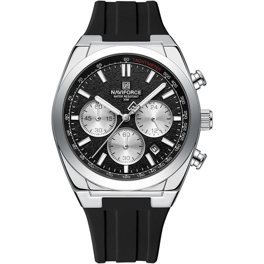 Naviforce Watch For Men S/B/B