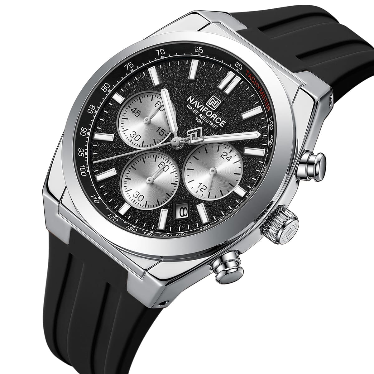 Naviforce Watch For Men S/B/B