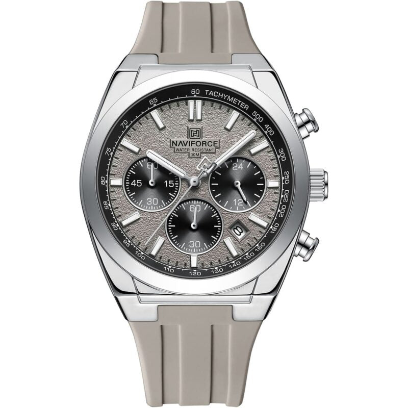 Naviforce Watch For Men NF8080-S-GY-GY