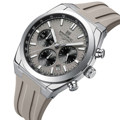 Naviforce Watch For Men NF8080-S-GY-GY